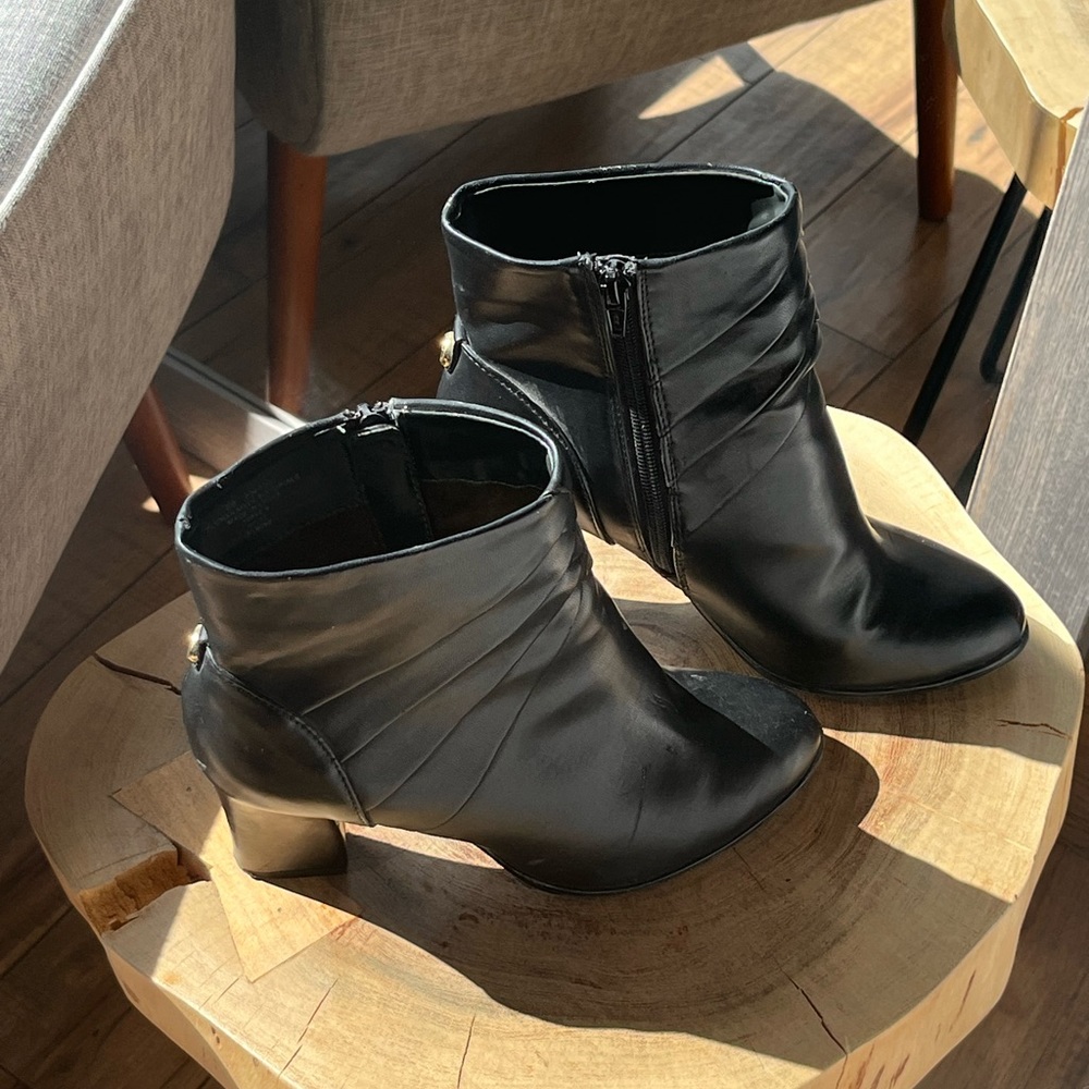 Black, Monet Boots, Size 8M